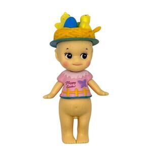 New Unbranded Kewpie/Angel Mini Figure, Easter Nest, Open Blind Box Style